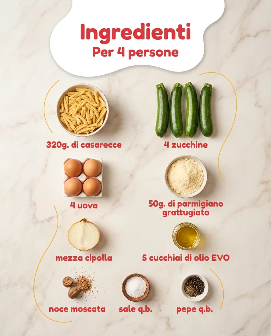 Casarecce con zucchina e uova fase 2