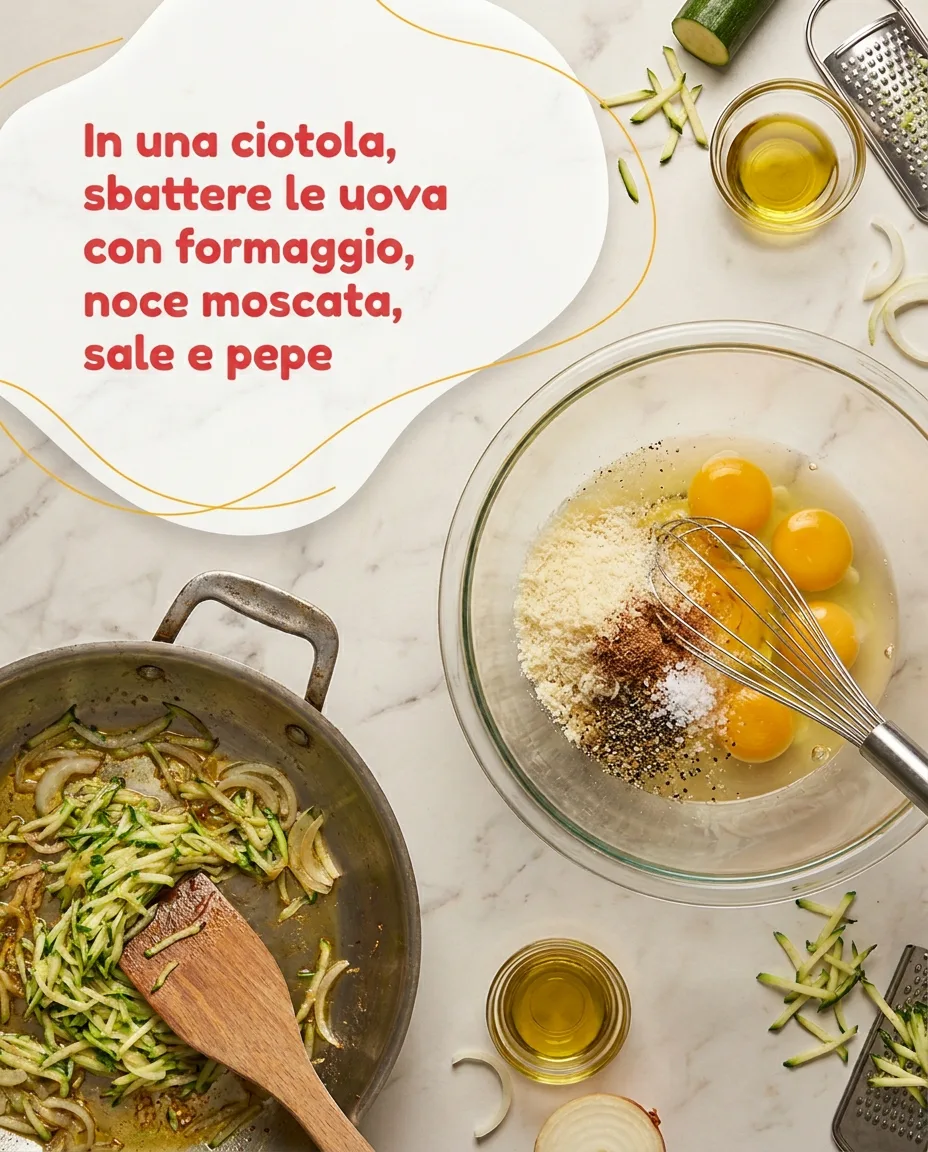 Casarecce con zucchina e uova fase 4