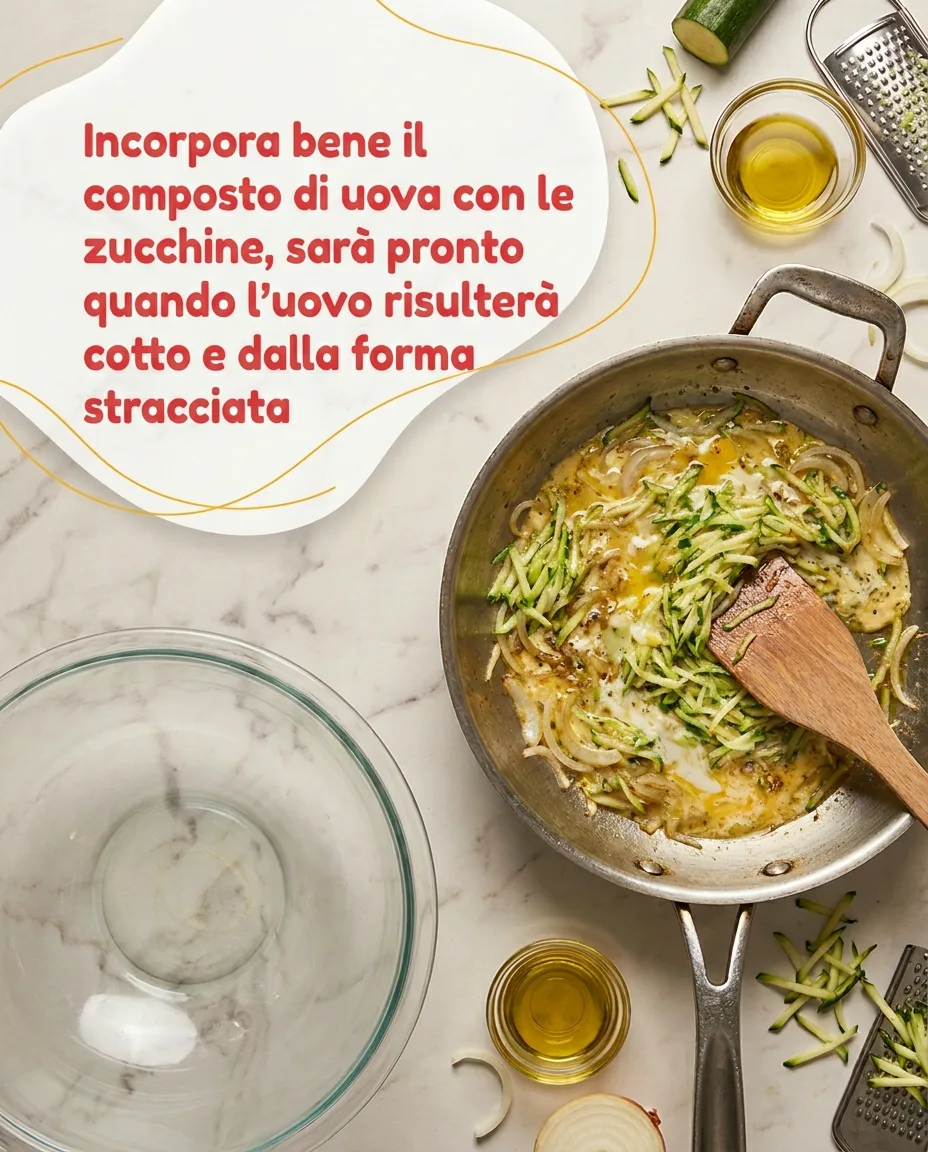 Casarecce con zucchina e uova fase 5