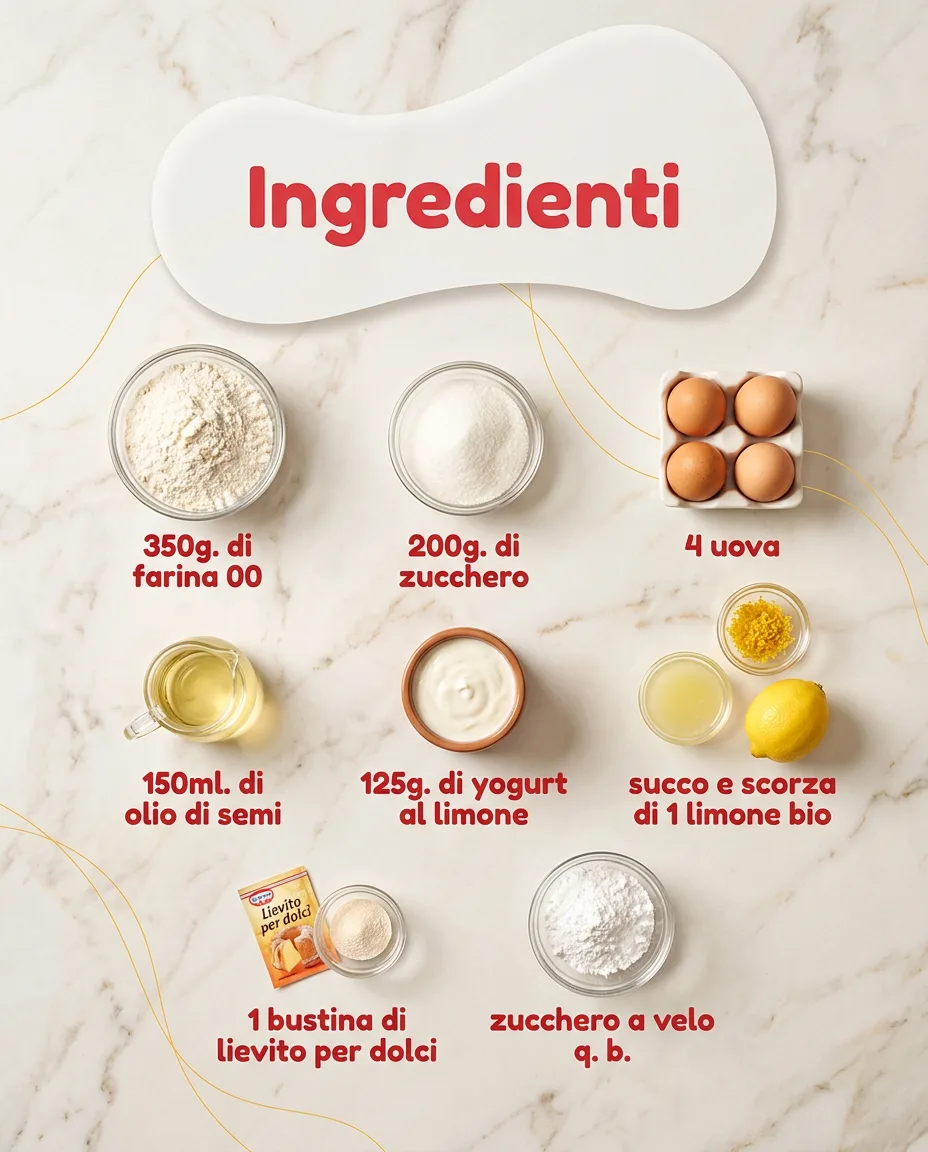 Ciambella al limone fase 2