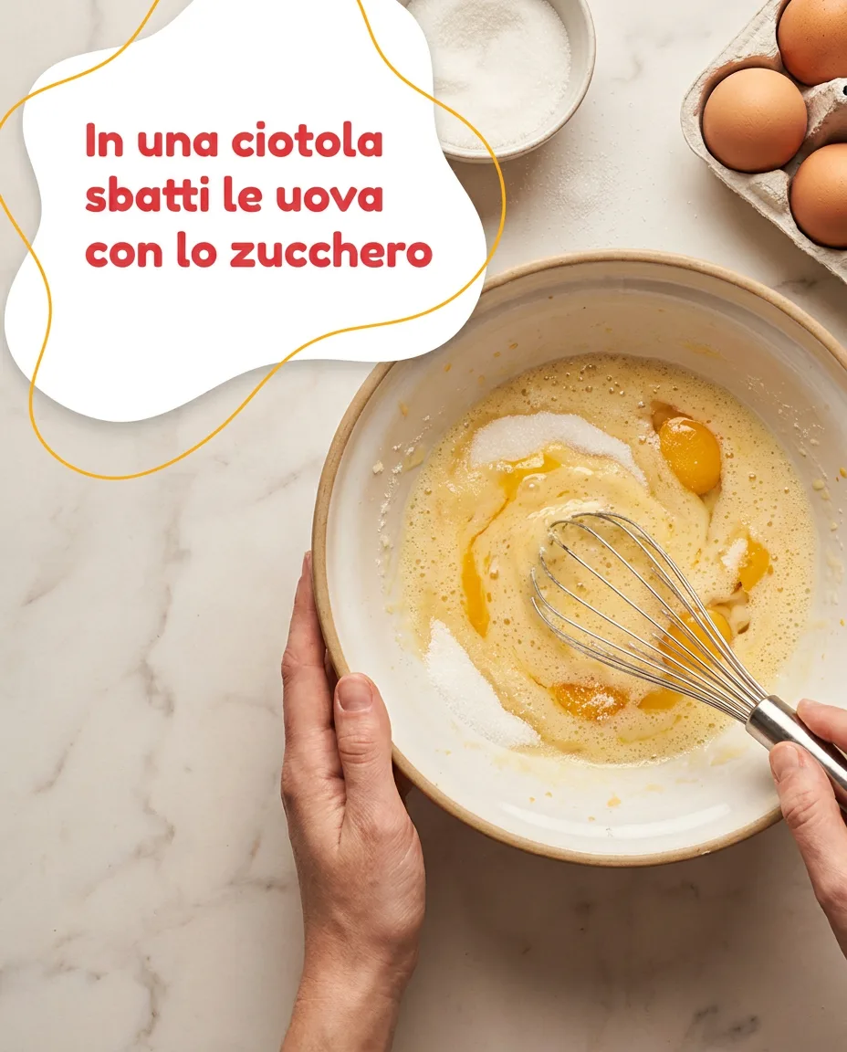 Ciambella al limone fase 3