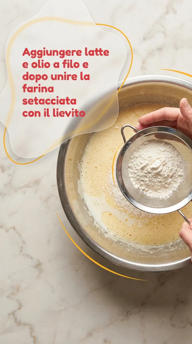 Ciambella marmorizzata fase 4