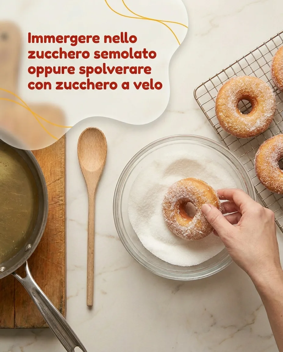 Ciambelle di patate fase 10