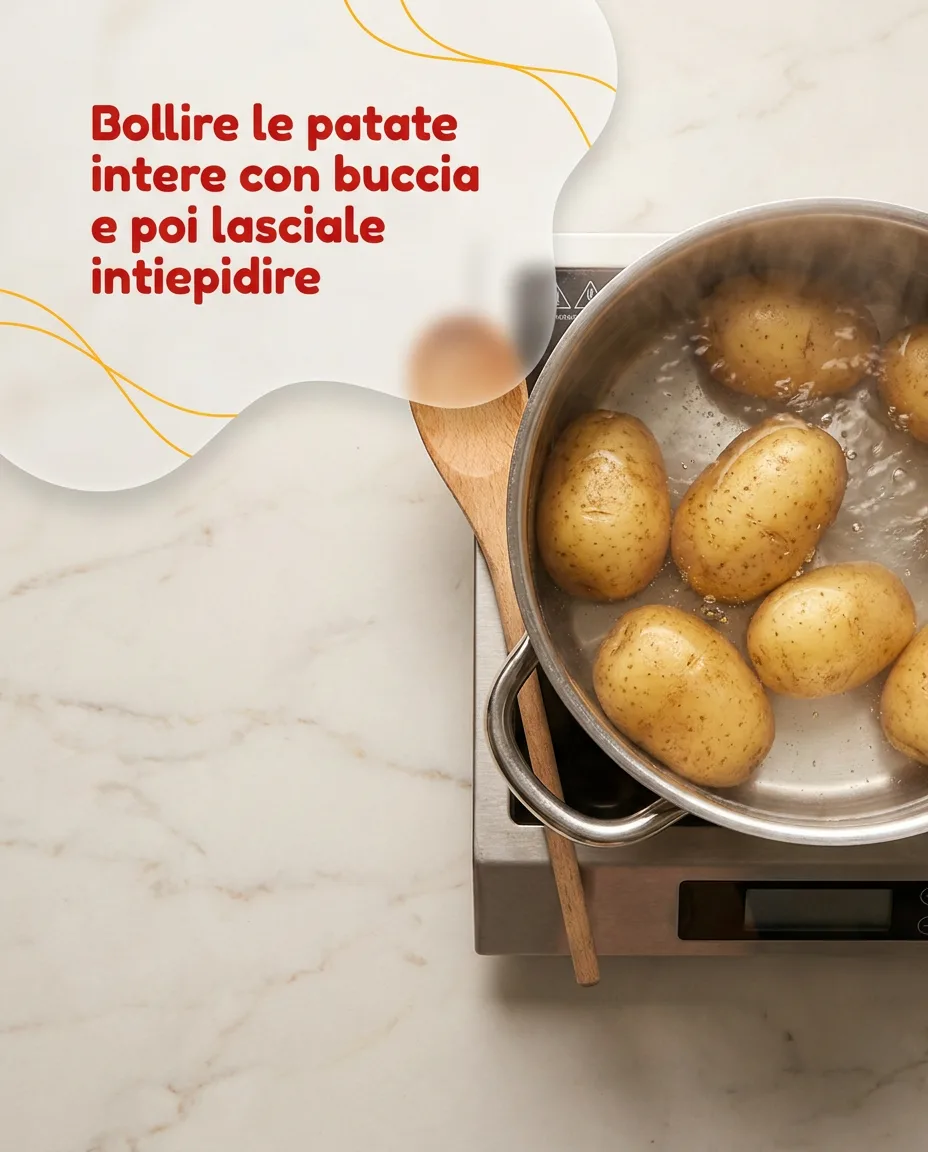 Ciambelle di patate fase 3
