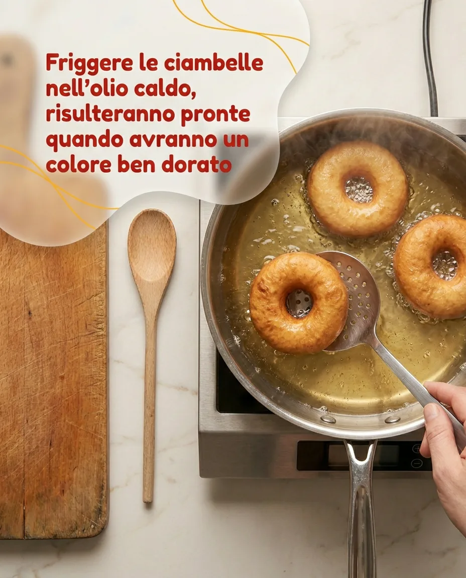 Ciambelle di patate fase 9