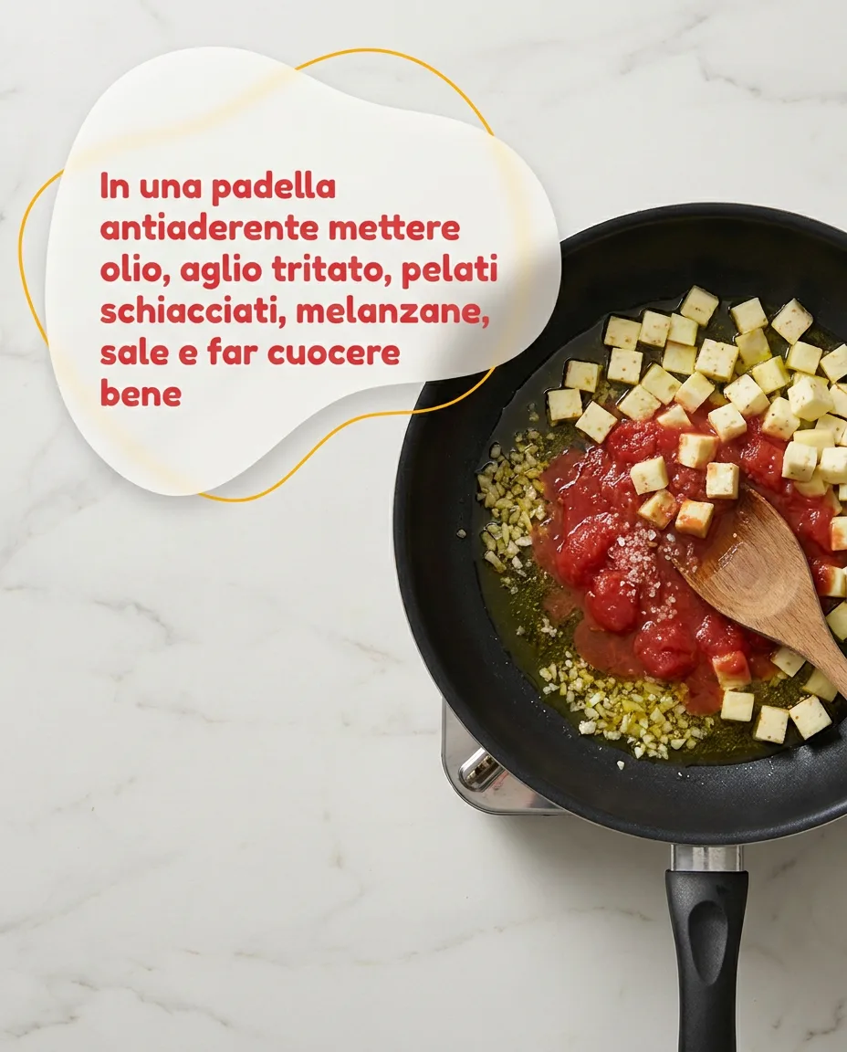 Crocchette di melanzane, riso e salame piccante fase 4