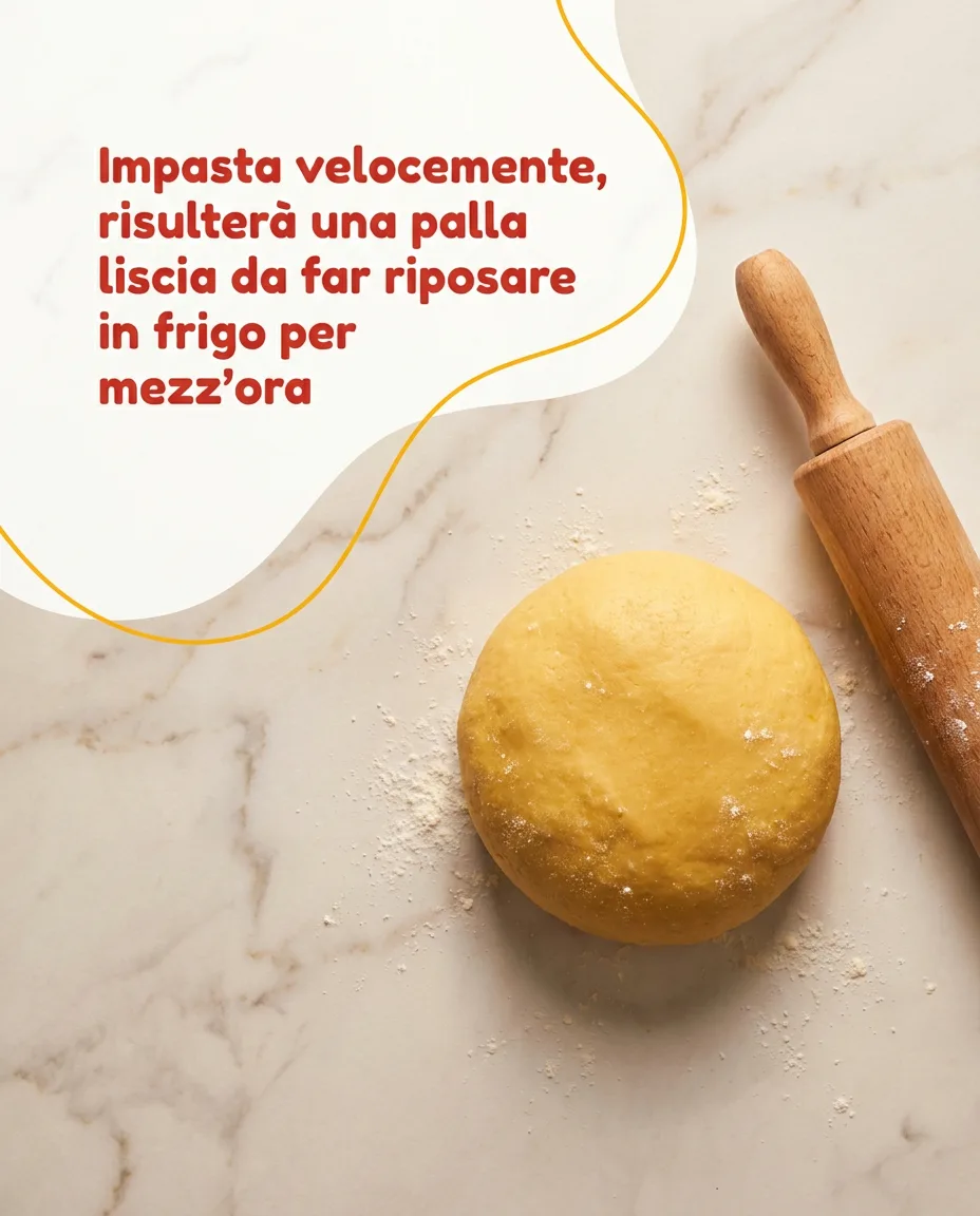 Crostata con nutella fase 5