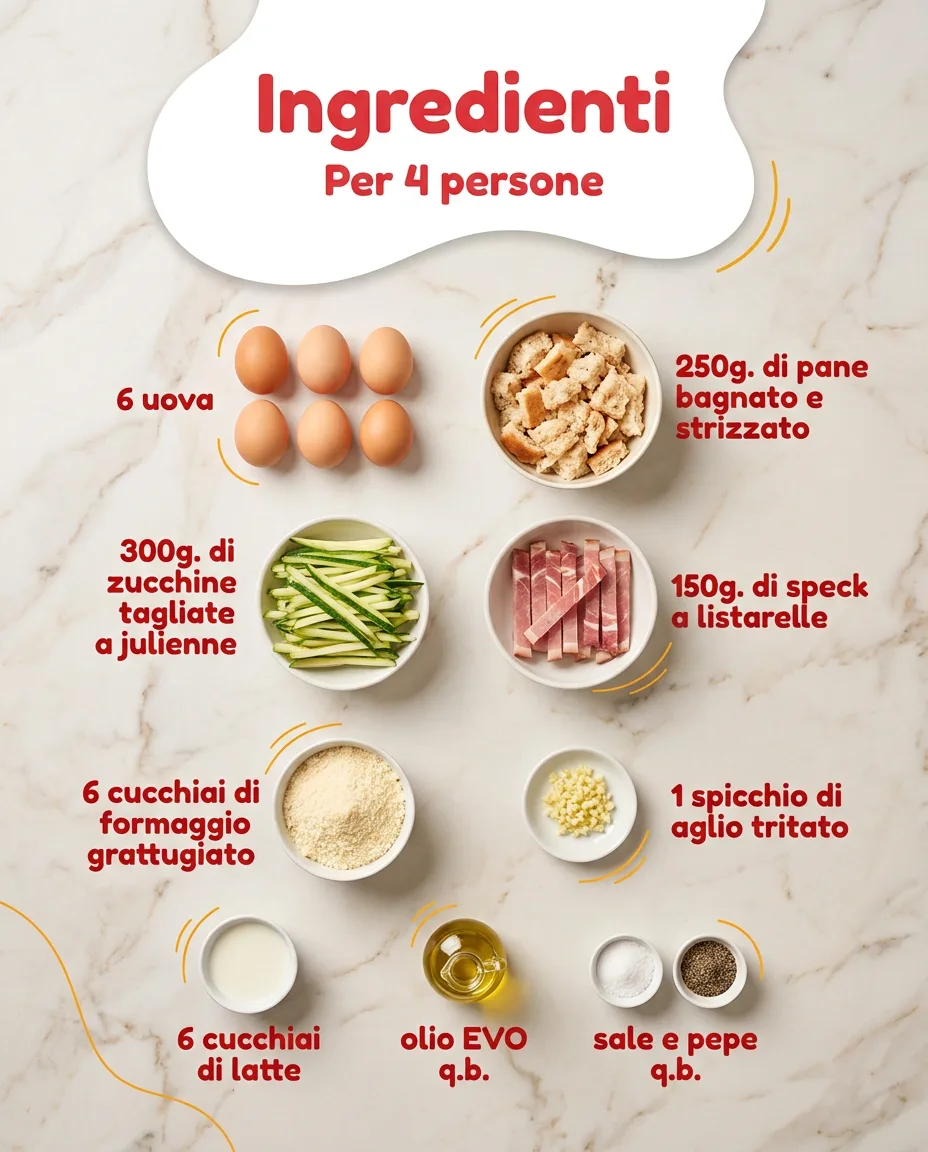 Frittata cotta in forno fase 2