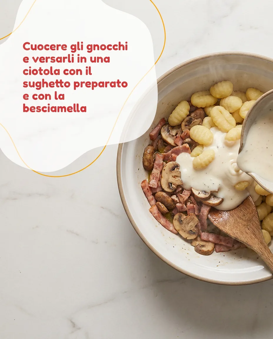 Gnocchi di patate al forno fase 4