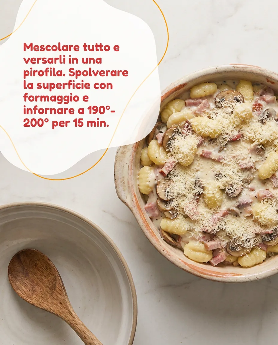 Gnocchi di patate al forno fase 5