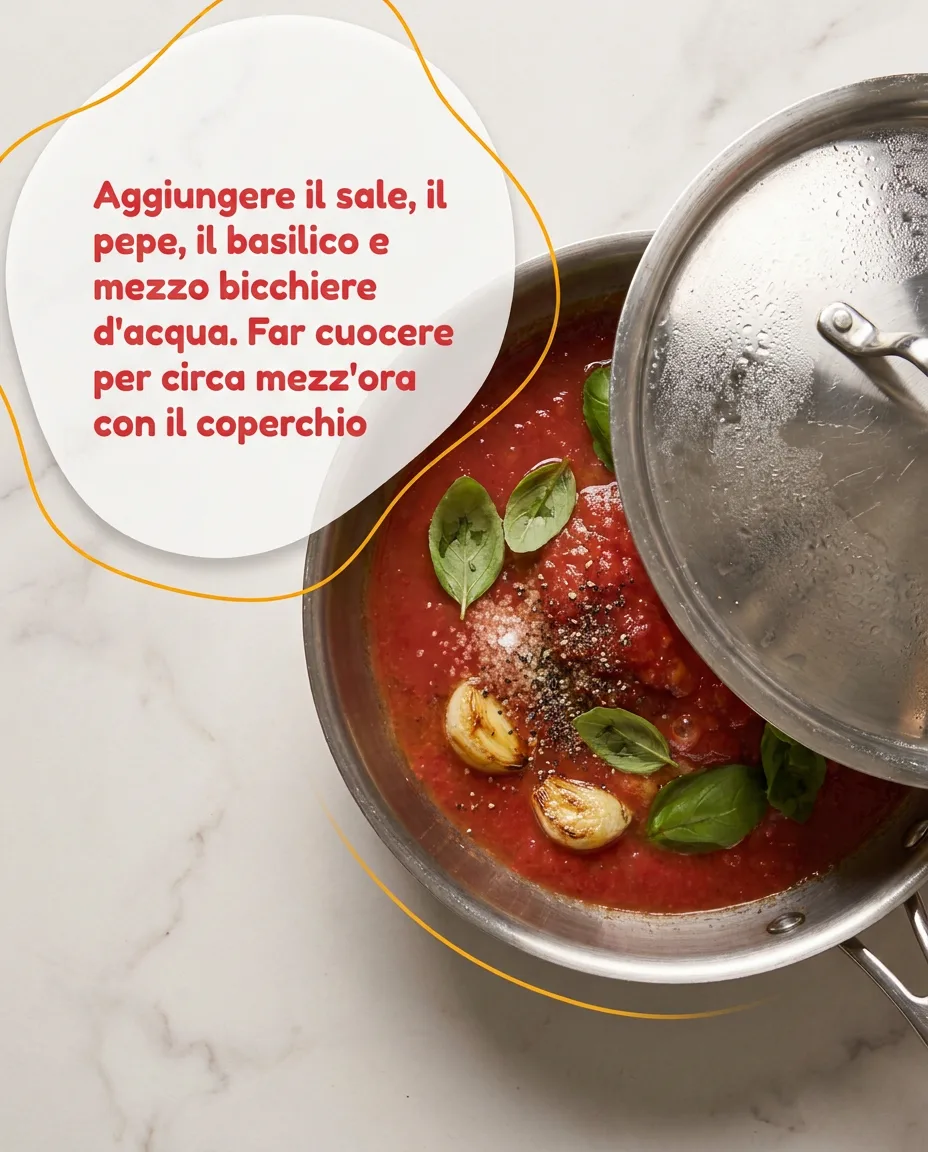 Gnocchi di patate con sugo semplice fase 4