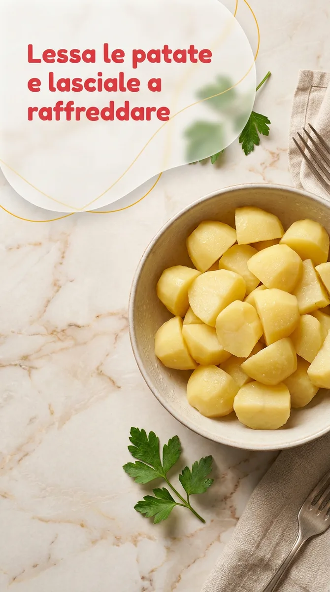 Insalata di patate fase 3