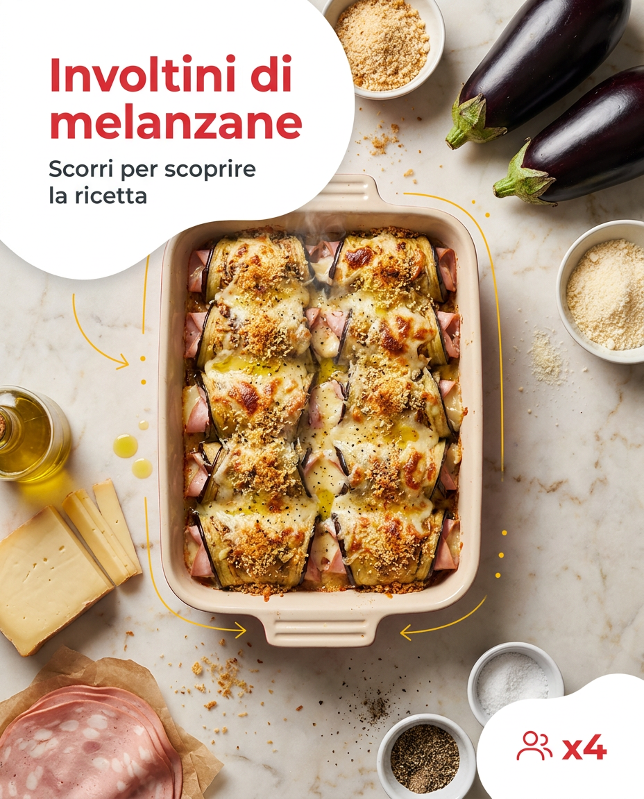 Involtini di melanzane