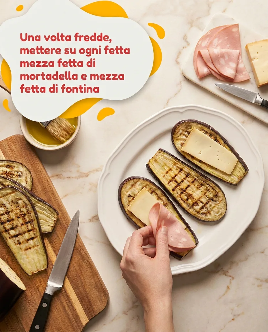 Involtini di melanzane fase 4