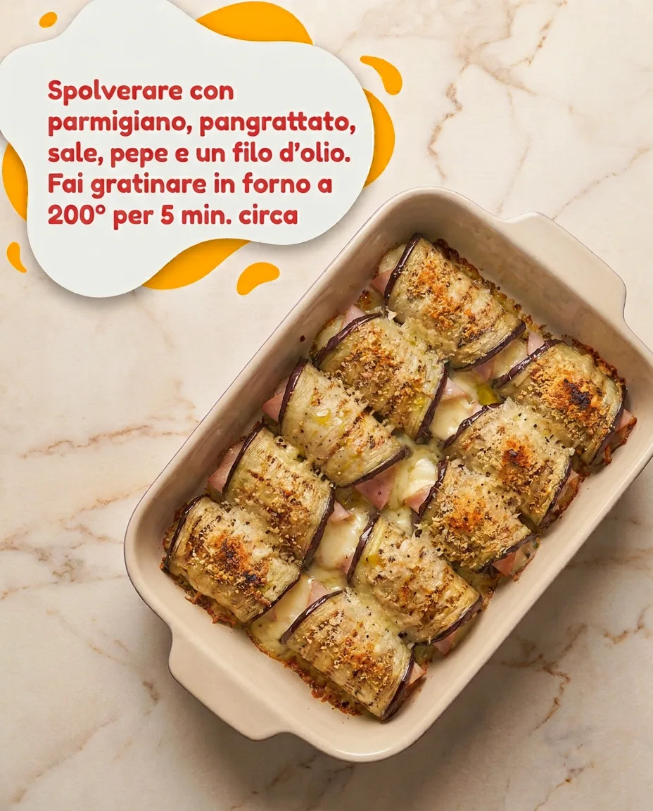 Involtini di melanzane fase 6