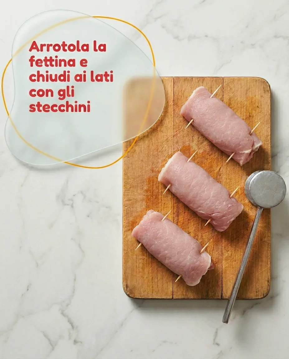Involtini di suino fase 5