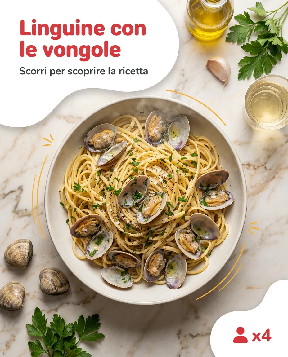Linguine con le vongole