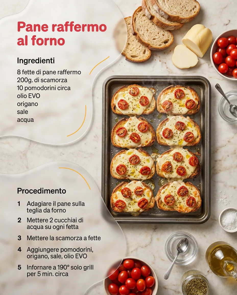 Pane raffermo al forno