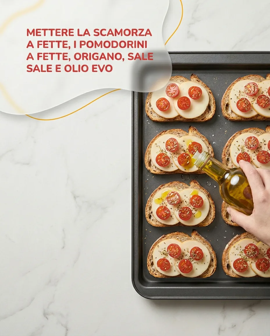 Pane raffermo al forno fase 4