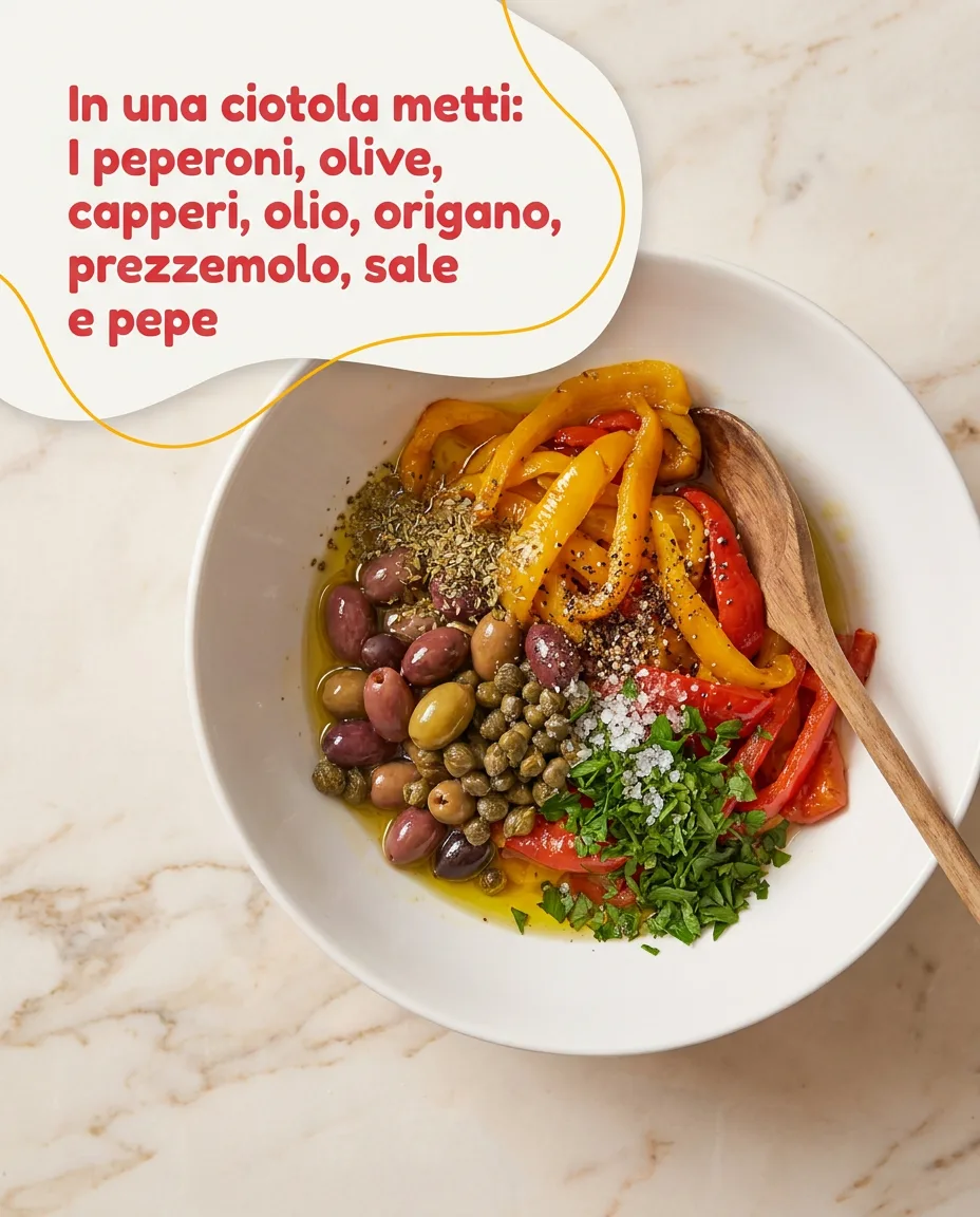 Penne e peperoni fase 4