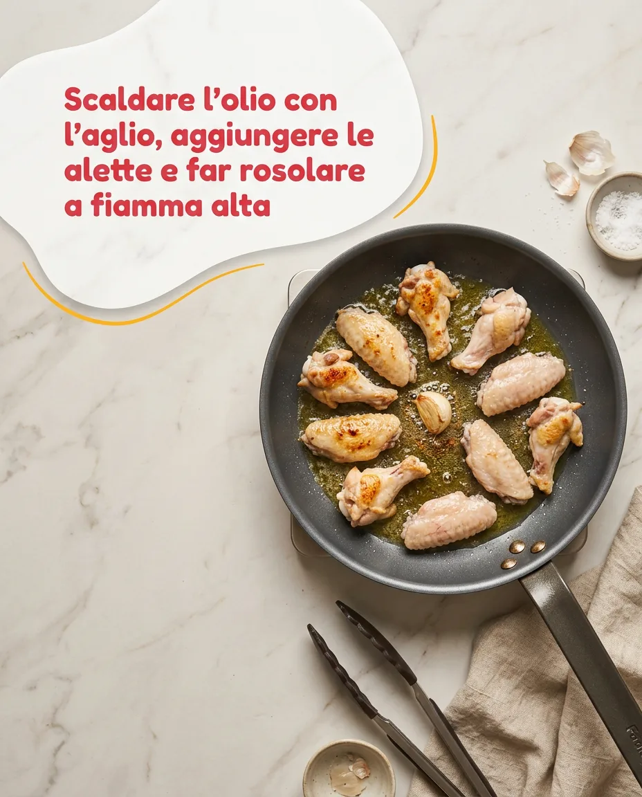 Alette di pollo alla birra fase 3