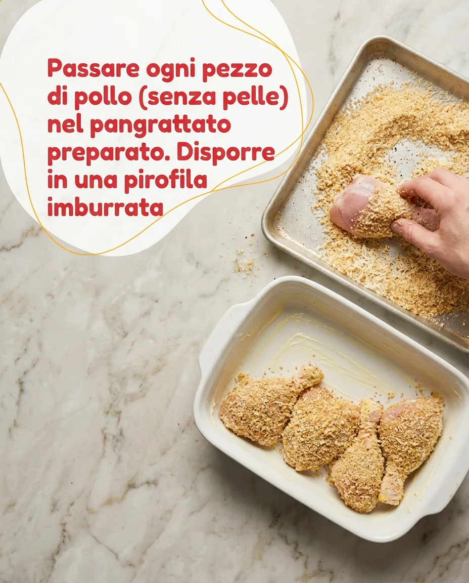 Pollo con il burro al forno fase 4