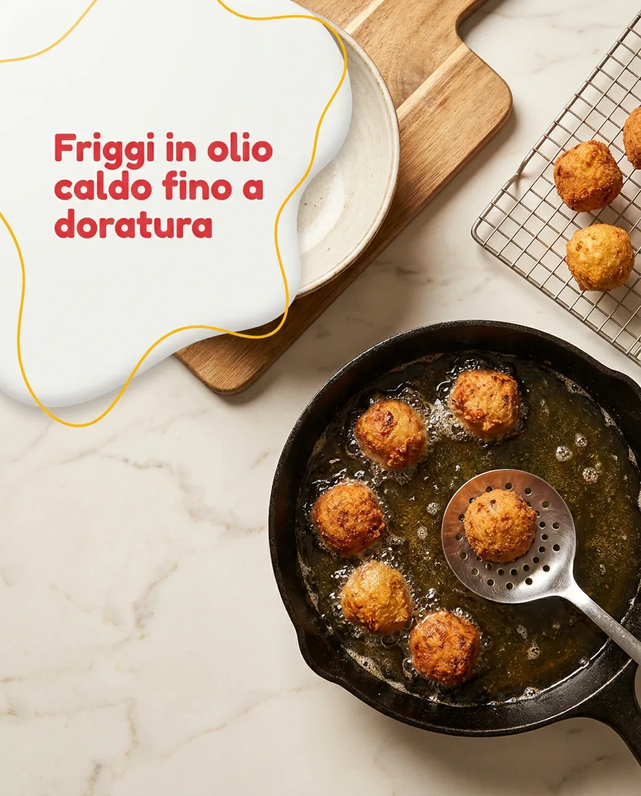 Polpette con avanzo di arrosto fase 6