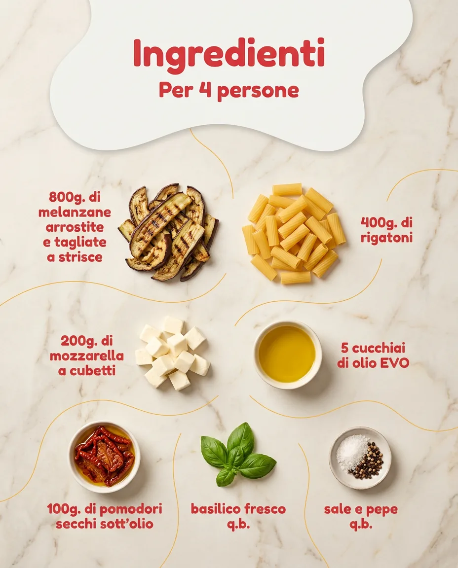 Rigatoni e melanzane fase 2