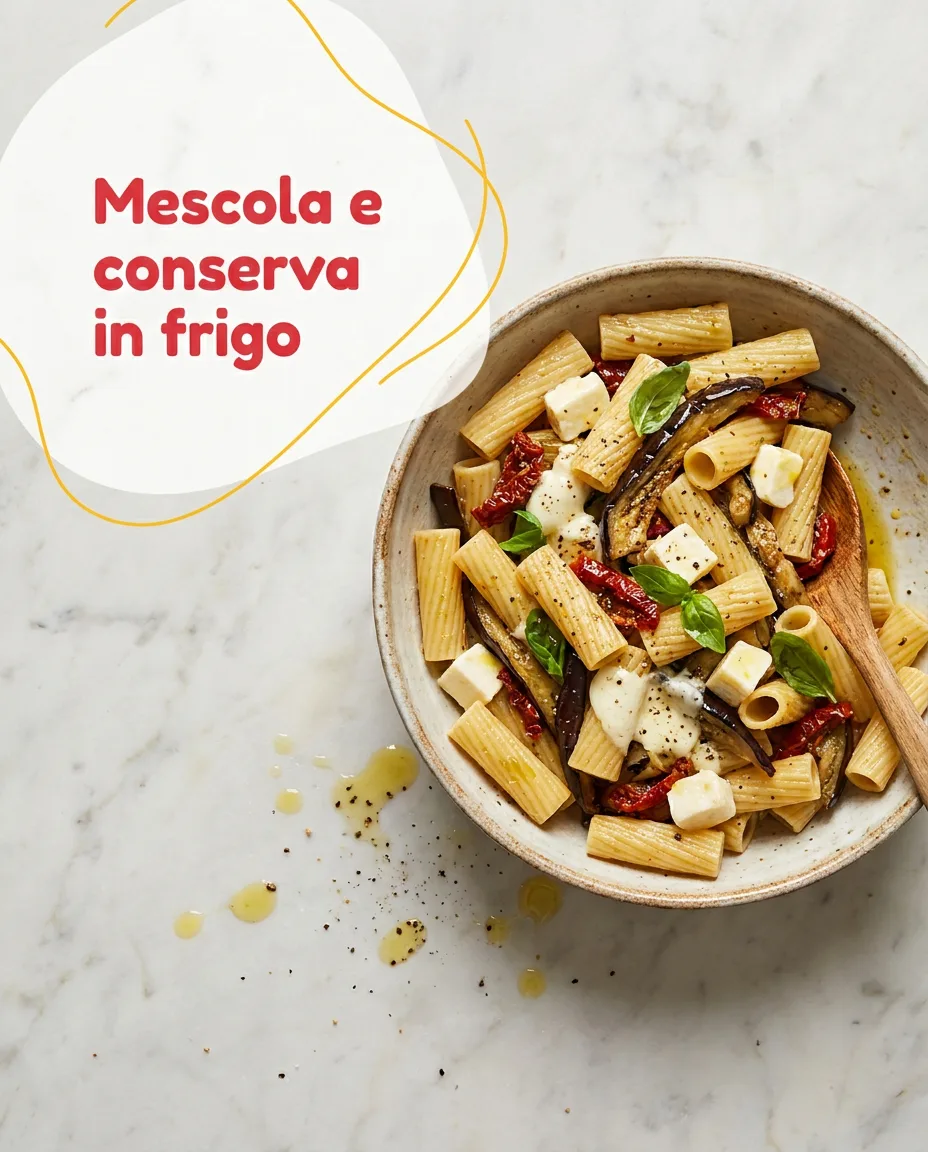 Rigatoni e melanzane fase 5