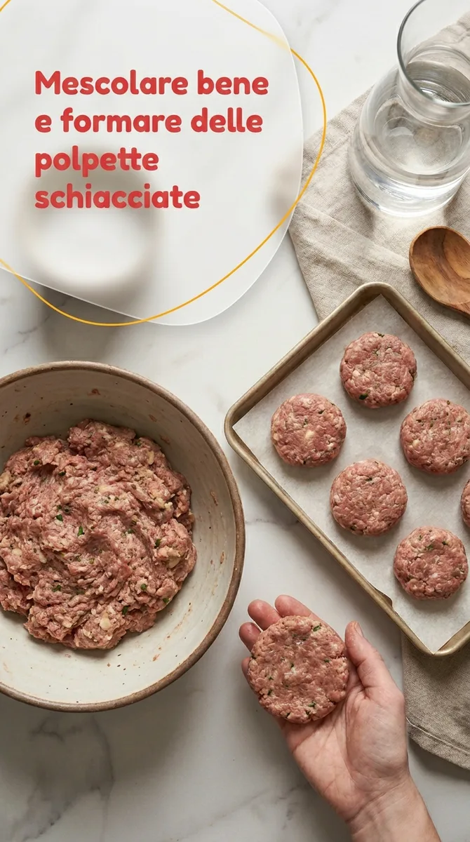 Schiacciatine di carne fase 5