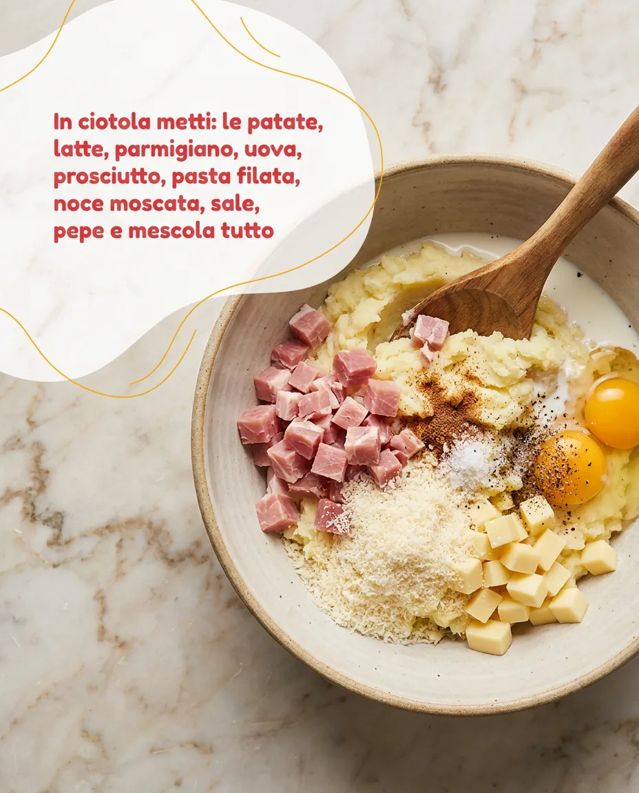 Sformato di patate fase 3