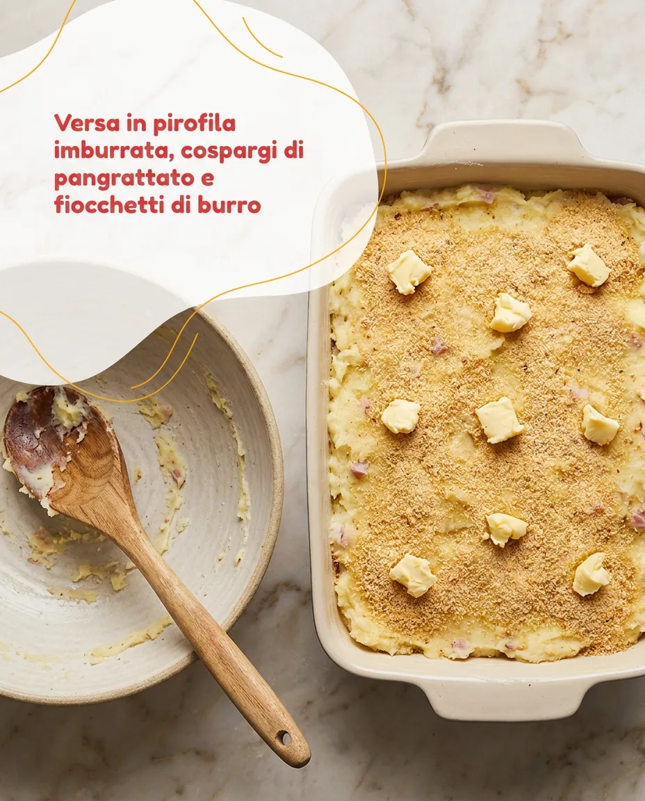 Sformato di patate fase 4