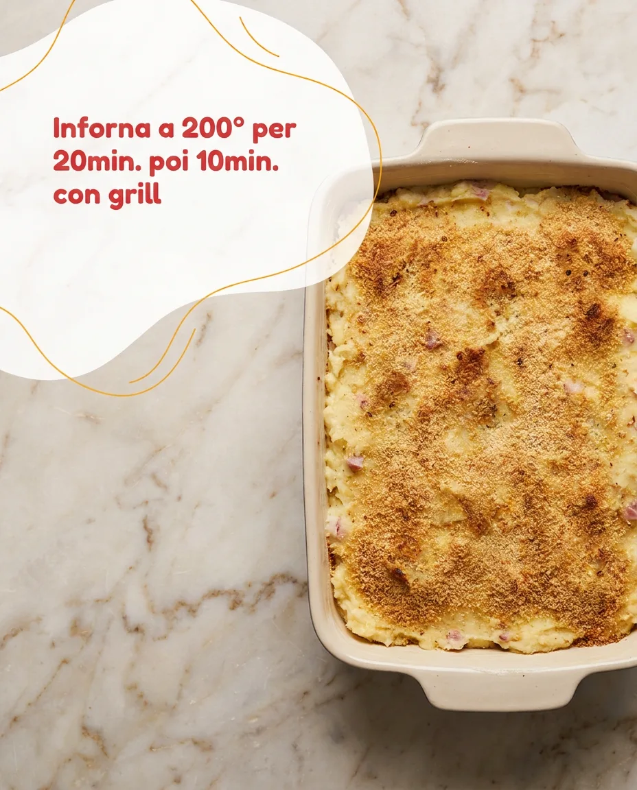 Sformato di patate fase 5