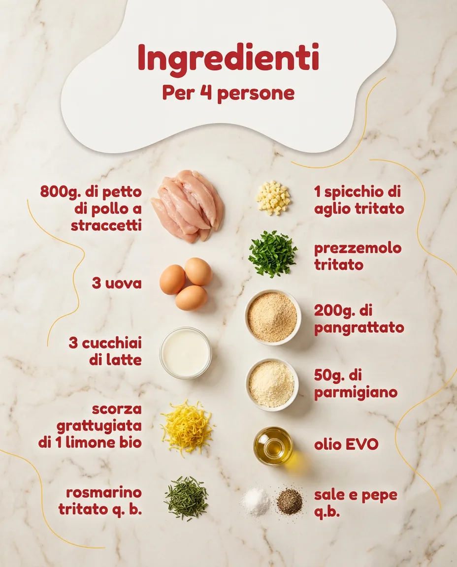 Straccetti di pollo impanati fase 2