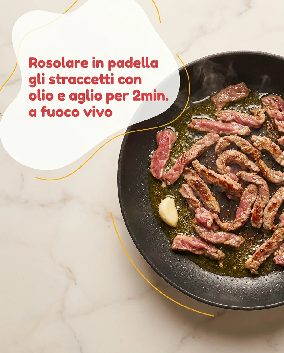 Straccetti di vitello fase 3