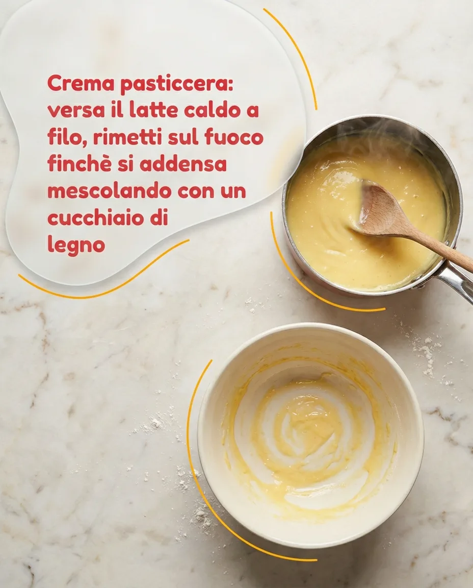 Tiramisù con crema pasticcera senza liquore fase 4