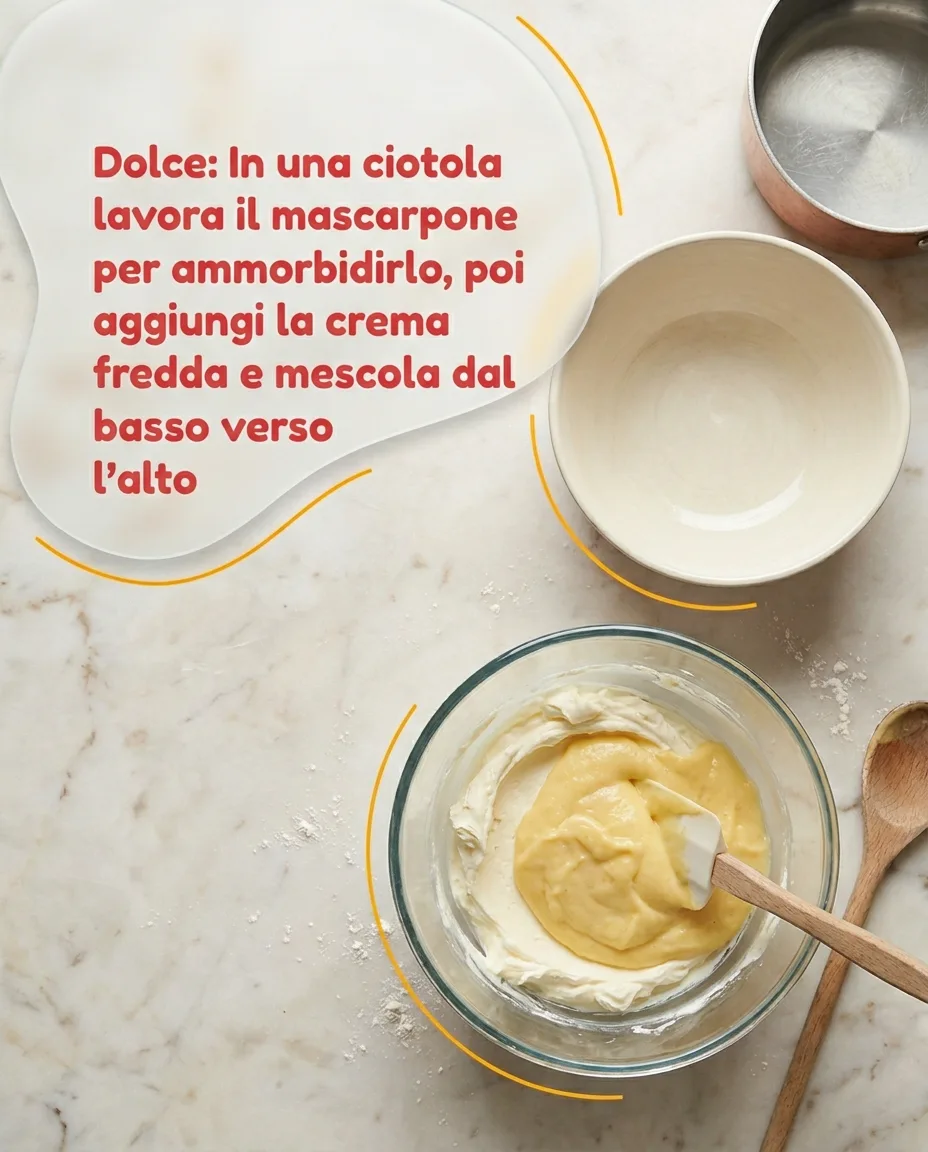 Tiramisù con crema pasticcera senza liquore fase 6