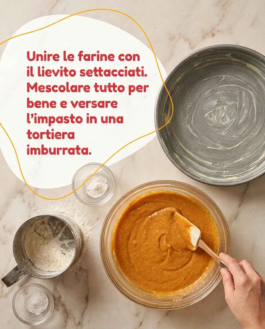 Torta di carote fase 4
