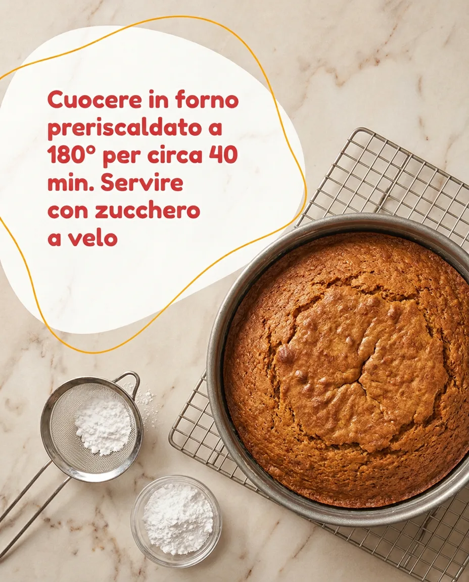 Torta di carote fase 5