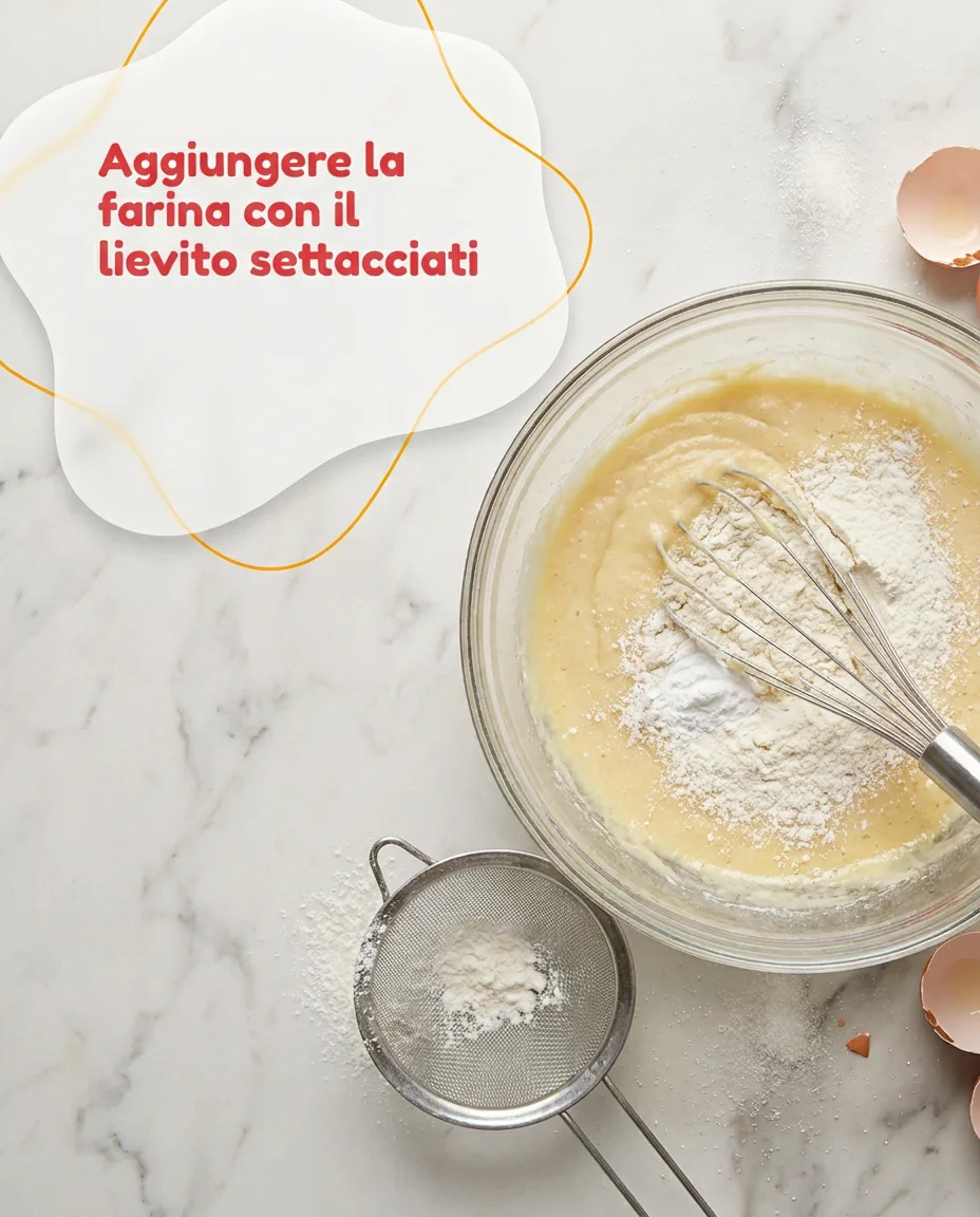 Torta di mele fase 5