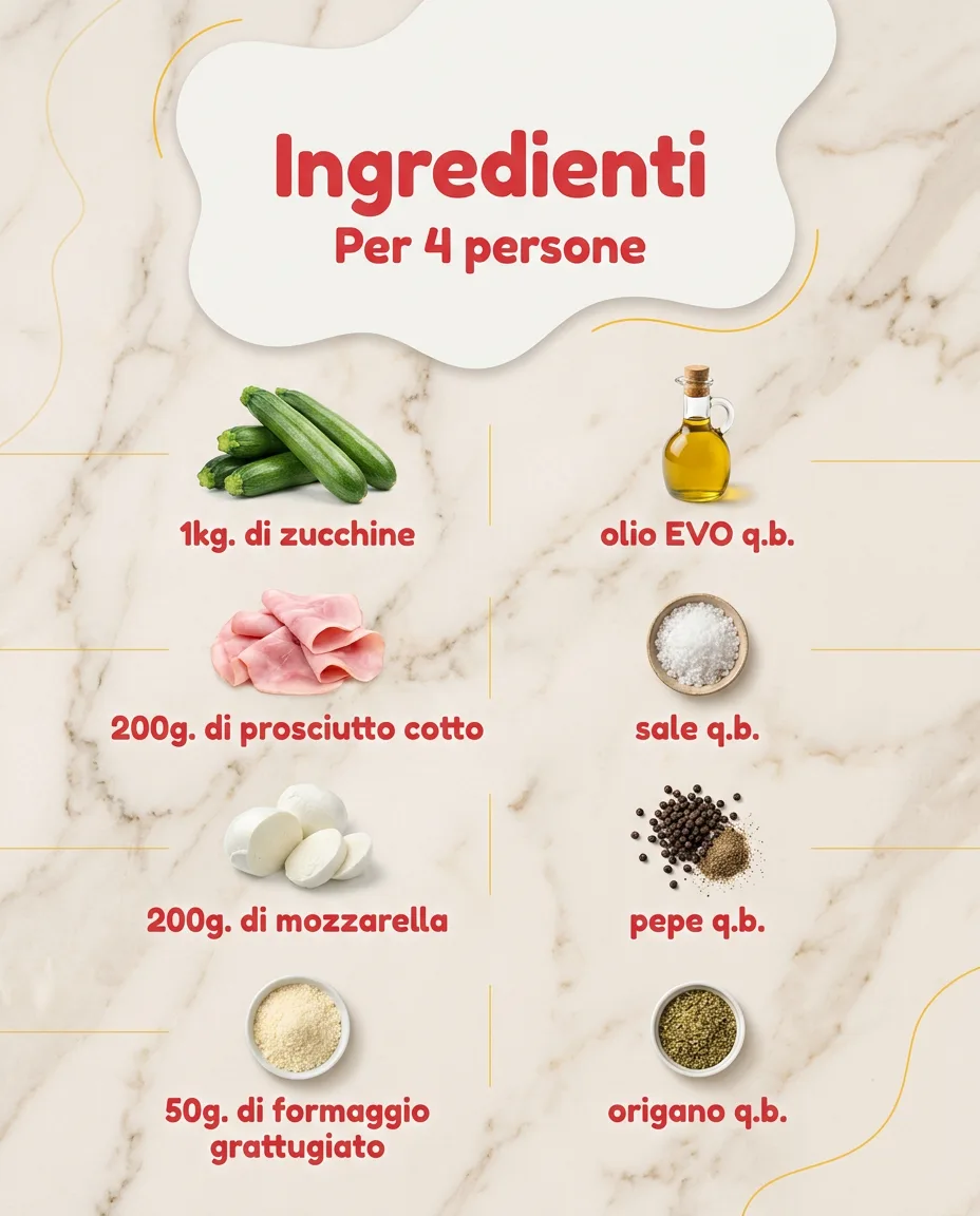 Zucchina leggera al forno fase 2