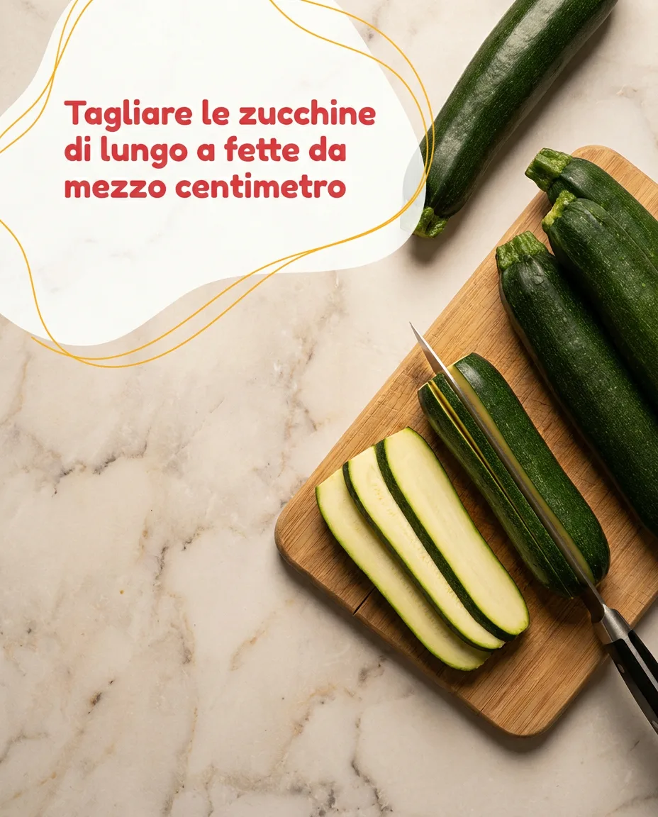 Zucchina leggera al forno fase 3