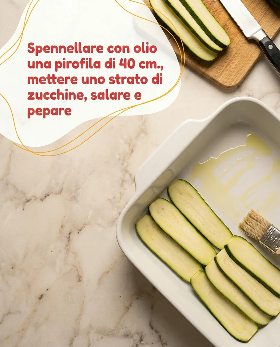 Zucchina leggera al forno fase 4
