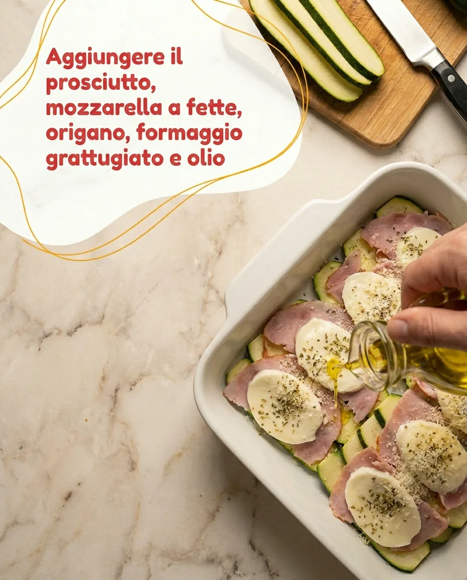 Zucchina leggera al forno fase 5