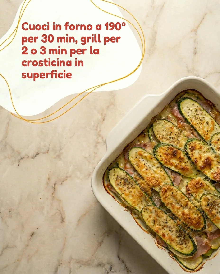 Zucchina leggera al forno fase 8